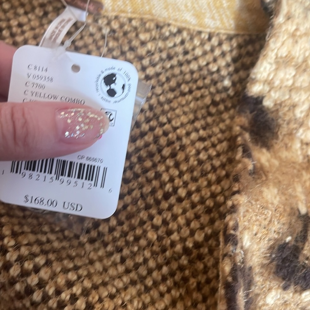 BNWT ✨Free People Stateside Cardigan in S 🐆 - Picture 4 of 8